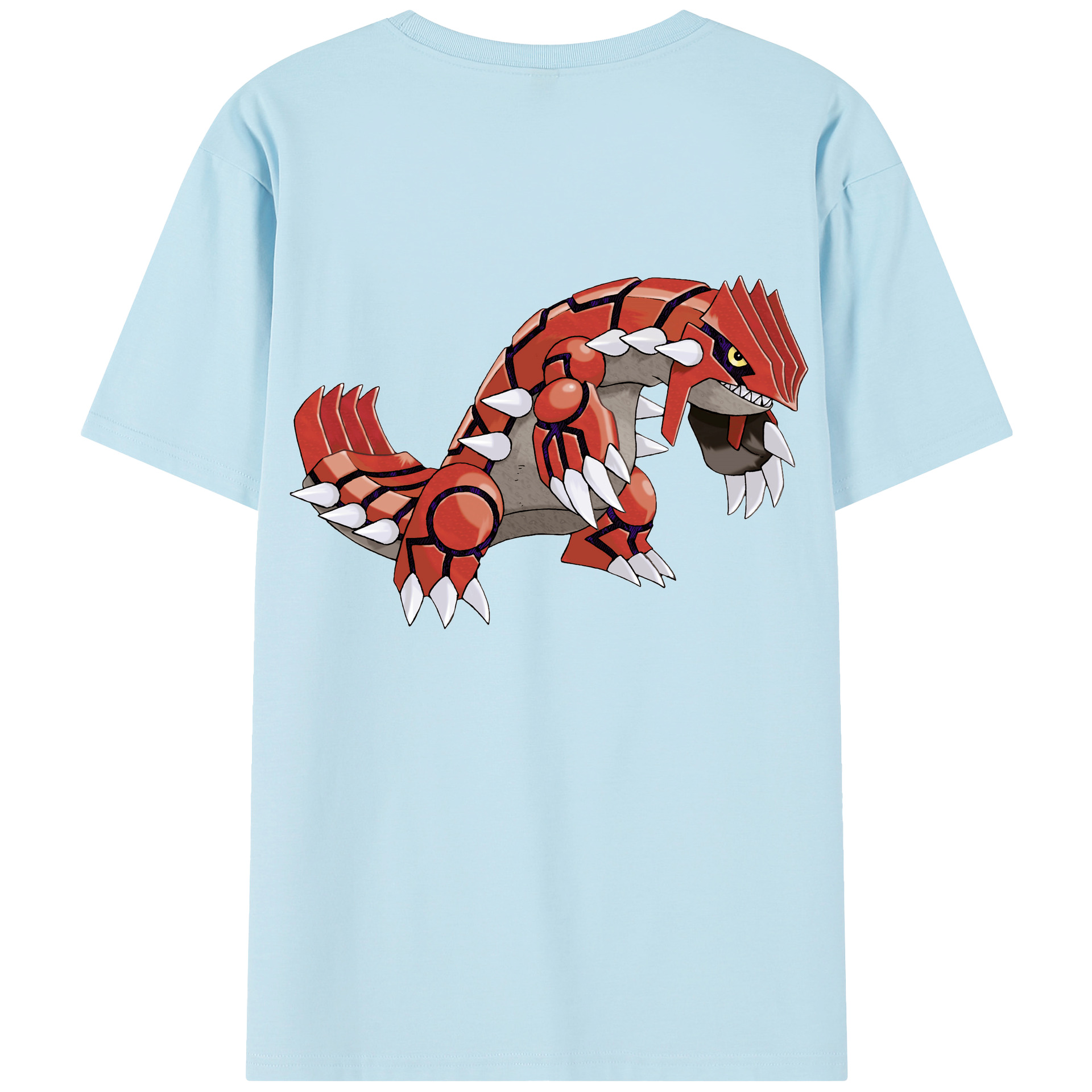 （画像用） ポケットモンスター Pokémon 綿100％半袖Tシャツ（背面プリント）